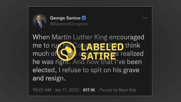 When Martin Luther King encouraged me to run for Congress I didn't think much of it. But over time I've realized he was right. And now that I've been elected, I refuse to spit on his grave and resign.